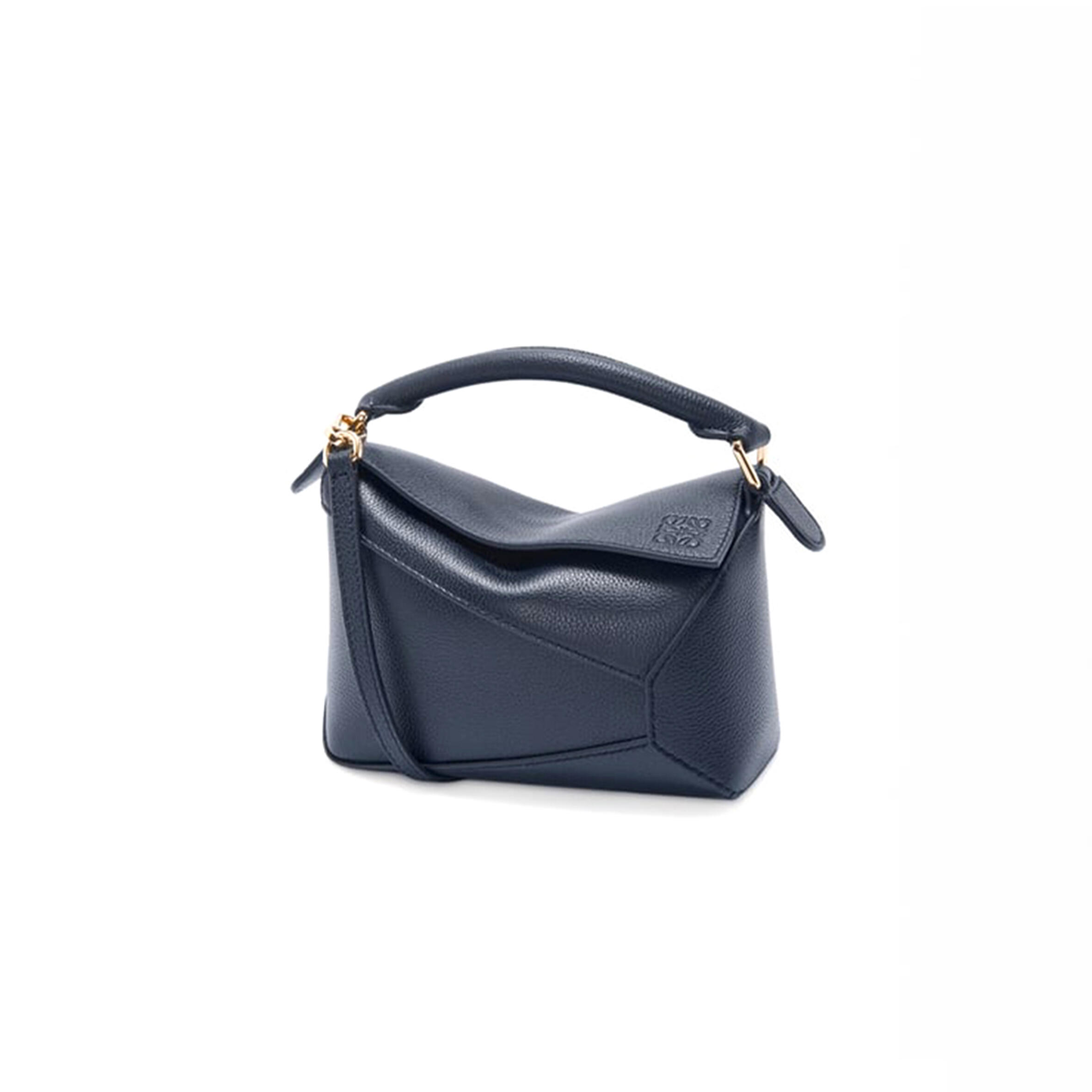 L0ew* mini puzzle bag in soft grained calfskin a510p88x41 (18*12.5*8cm)